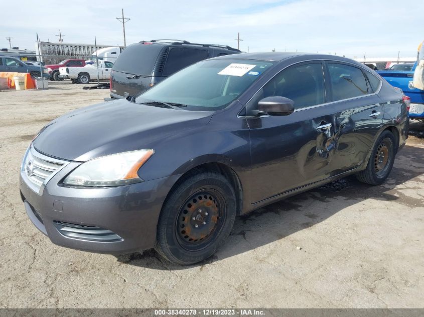 2015 NISSAN SENTRA FE+ S/S/SL/SR/SV - 3N1AB7AP3FY229261
