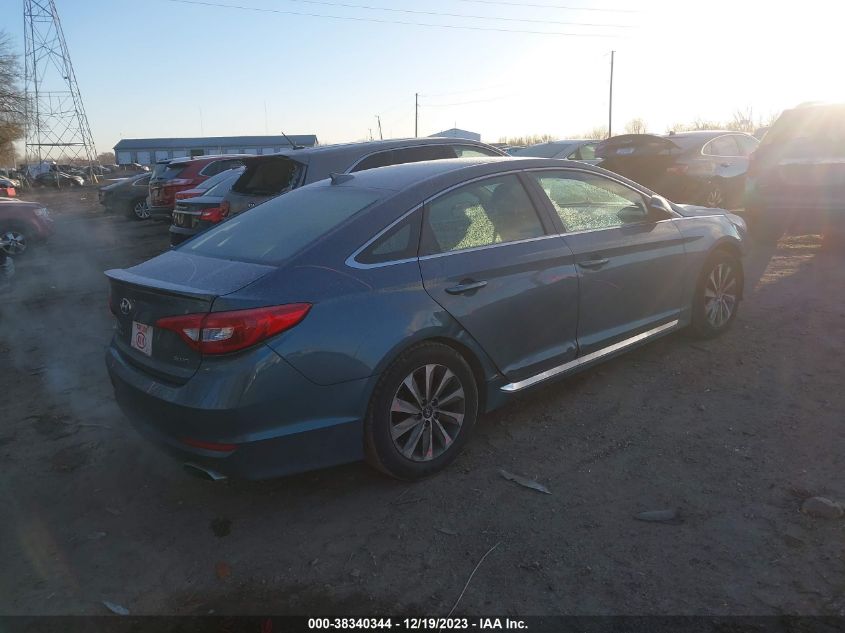 2015 HYUNDAI SONATA SPORT/LIMITED - 5NPE34AF0FH244850