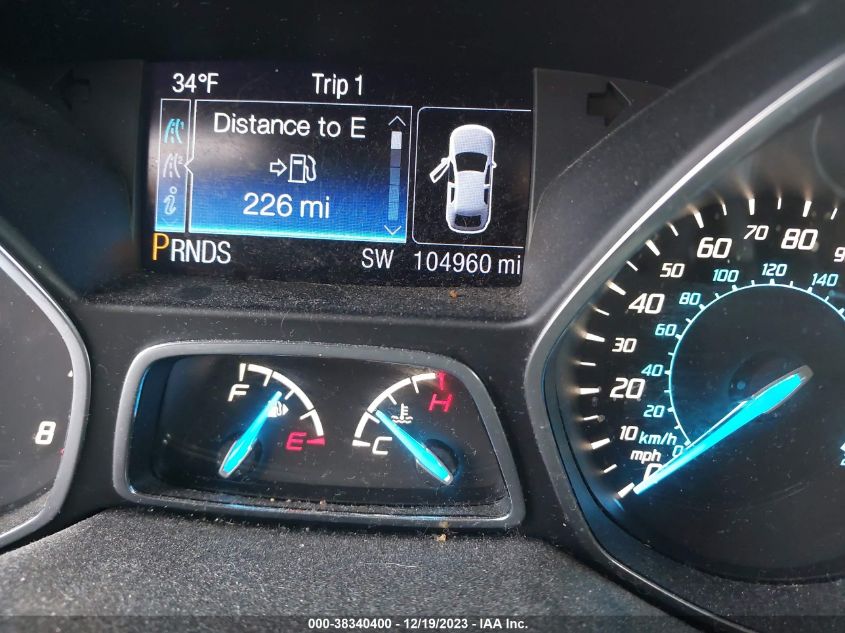 2013 FORD ESCAPE TITANIUM - 1FMCU9J98DUC07460