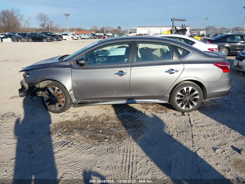 VIN 3N1AB7APXKY247847 2019 NISSAN SENTRA SR