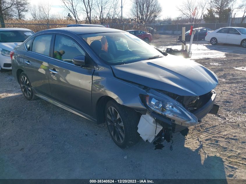 VIN 3N1AB7APXKY247847 2019 NISSAN SENTRA SR