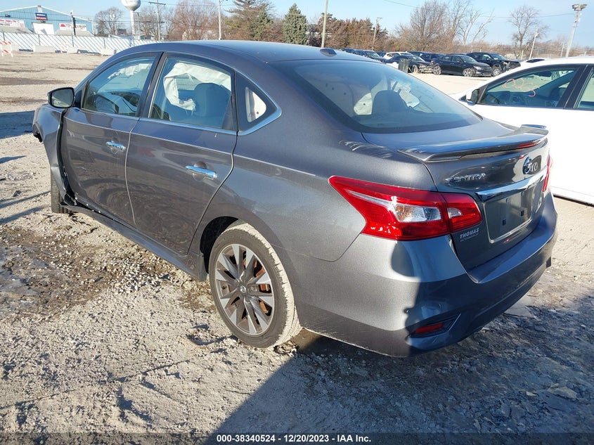 VIN 3N1AB7APXKY247847 2019 NISSAN SENTRA SR