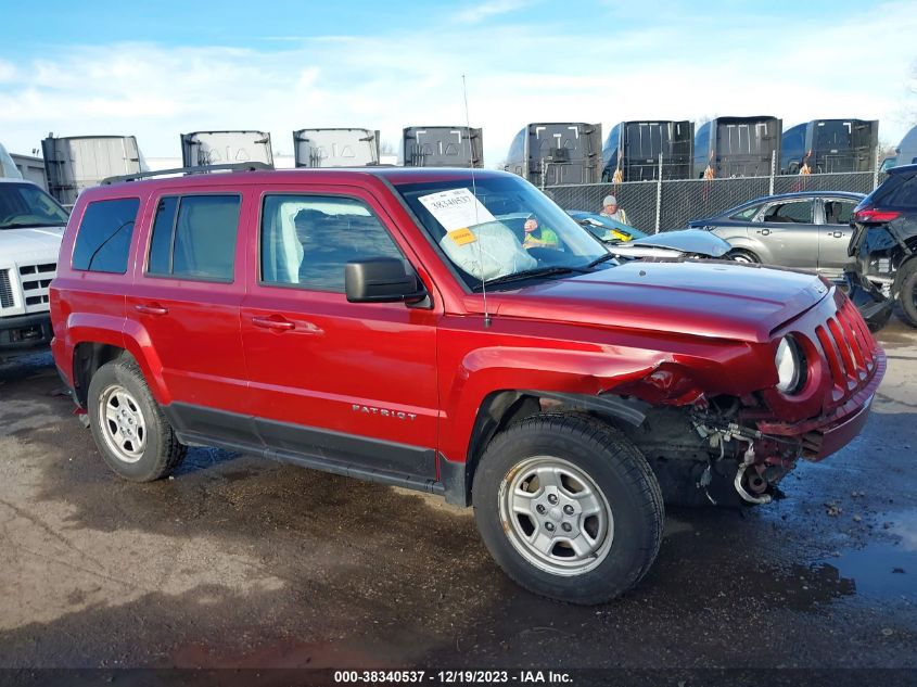2015 JEEP PATRIOT SPORT - 1C4NJRBB6FD338865