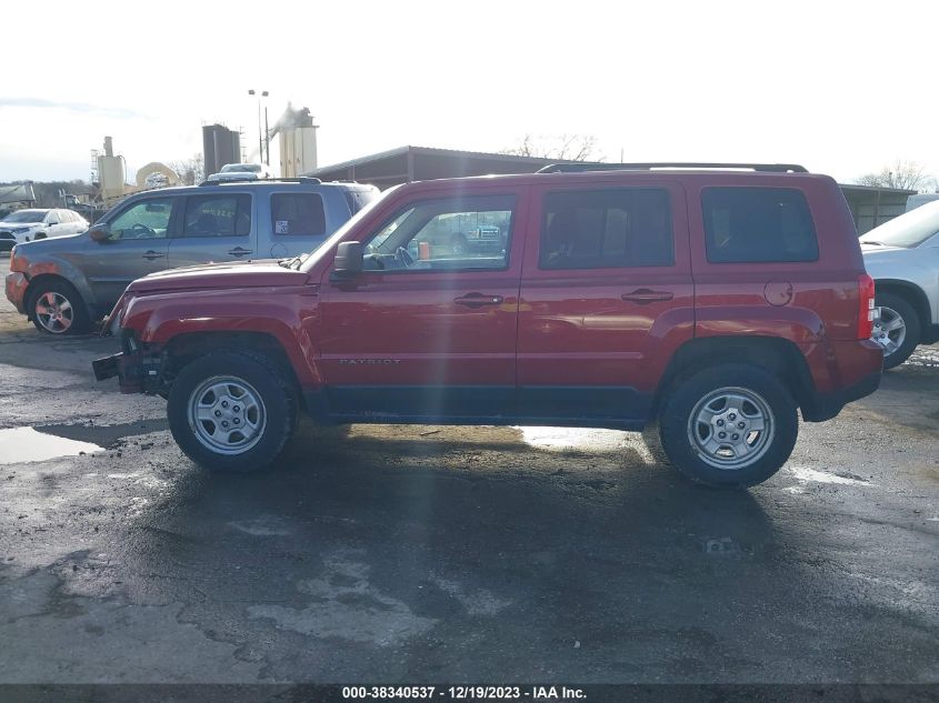 2015 JEEP PATRIOT SPORT - 1C4NJRBB6FD338865