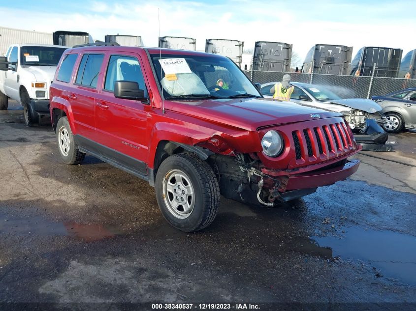 2015 JEEP PATRIOT SPORT - 1C4NJRBB6FD338865