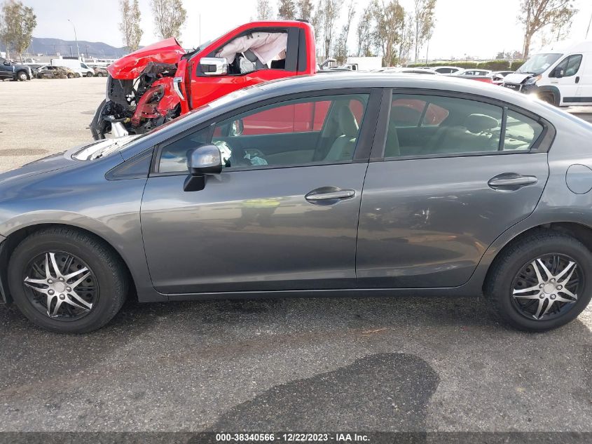 2013 HONDA CIVIC LX - 2HGFB2F57DH300608