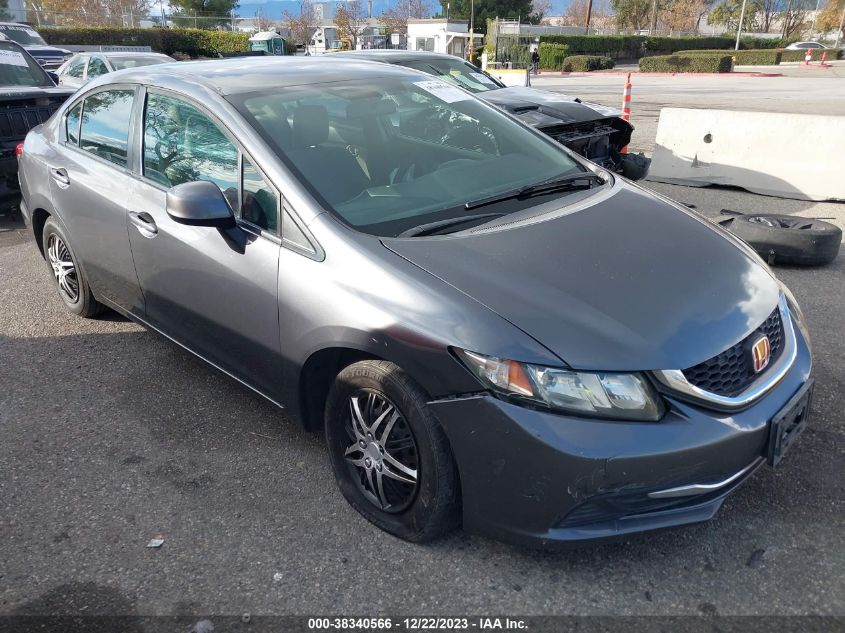 2013 HONDA CIVIC LX - 2HGFB2F57DH300608