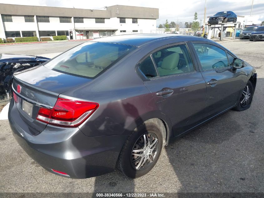 2013 HONDA CIVIC LX - 2HGFB2F57DH300608