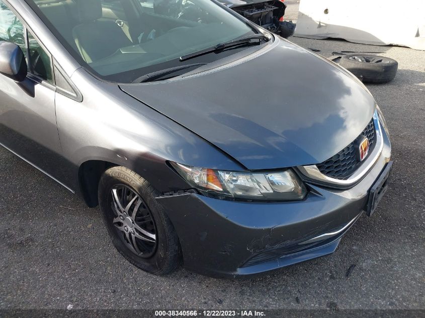2013 HONDA CIVIC LX - 2HGFB2F57DH300608