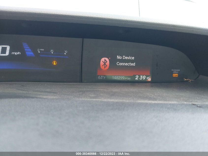 2013 HONDA CIVIC LX - 2HGFB2F57DH300608
