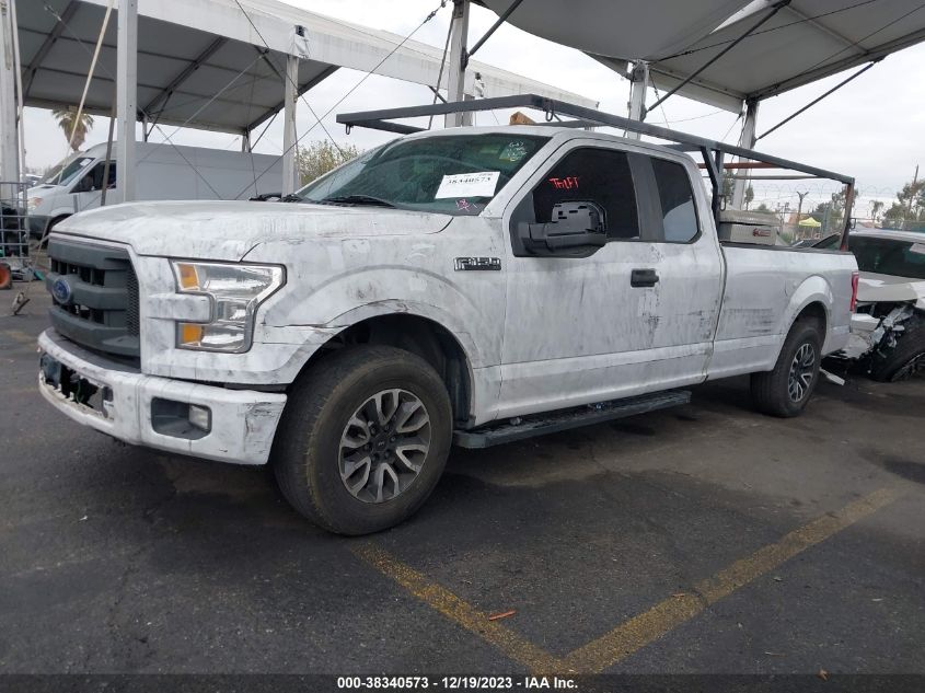 2016 FORD F-150 SUPER CAB - 1FTFX1CF7GKE63036