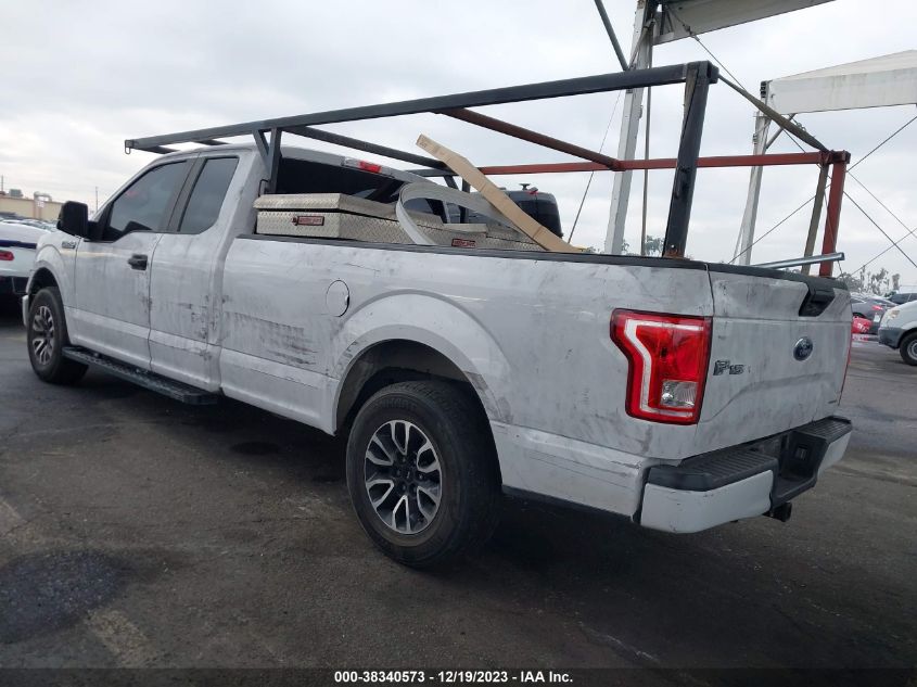 2016 FORD F-150 SUPER CAB - 1FTFX1CF7GKE63036