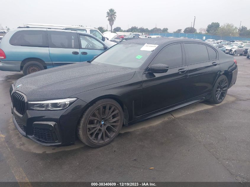 2020 BMW 740I WBA7T2C02LCD34692
