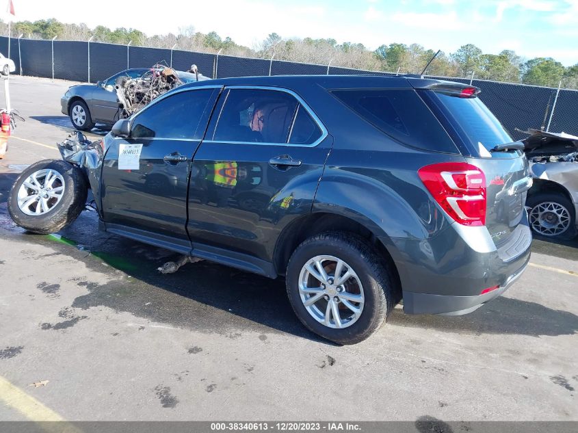 2017 CHEVROLET EQUINOX LS - 2GNFLEEK7H6136824