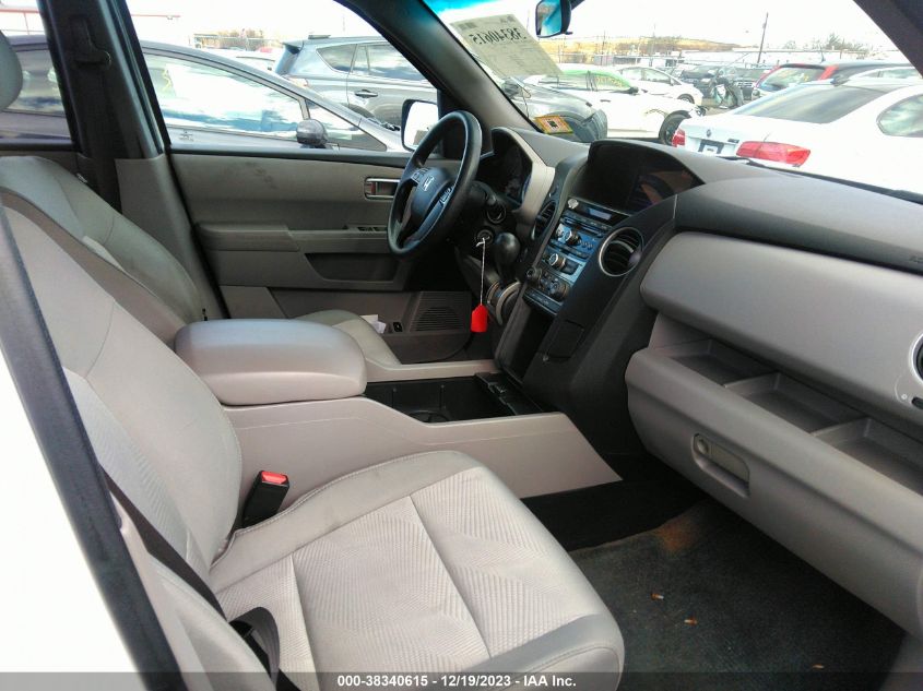 2013 HONDA PILOT LX - 5FNYF4H20DB055604
