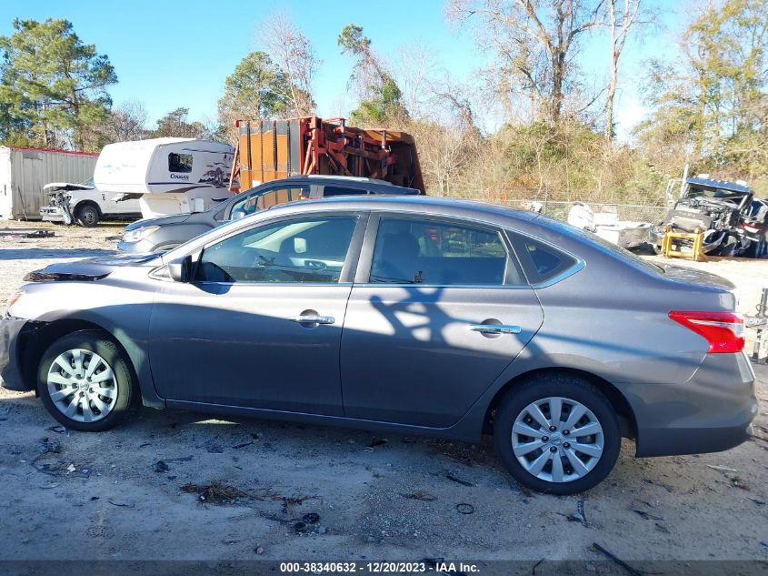 2019 NISSAN SENTRA S - 3N1AB7AP0KY272286