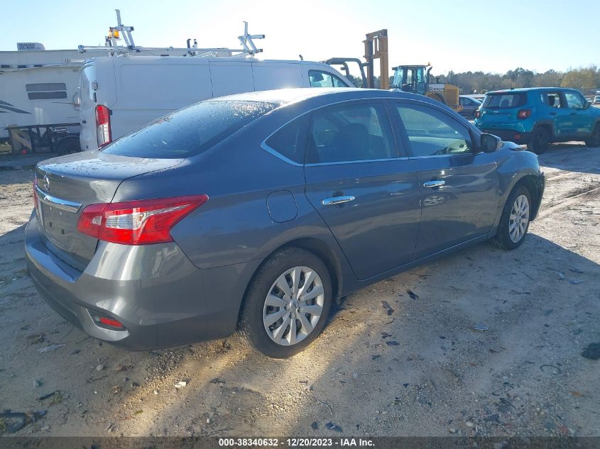 2019 NISSAN SENTRA S - 3N1AB7AP0KY272286