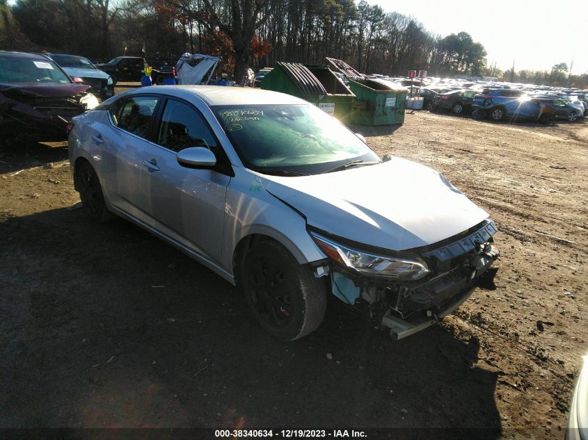 2022 NISSAN SENTRA S XTRONIC CVT - 3N1AB8BV3NY207889