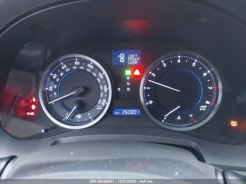 2013 LEXUS IS 250 - JTHBF5C25D5191861
