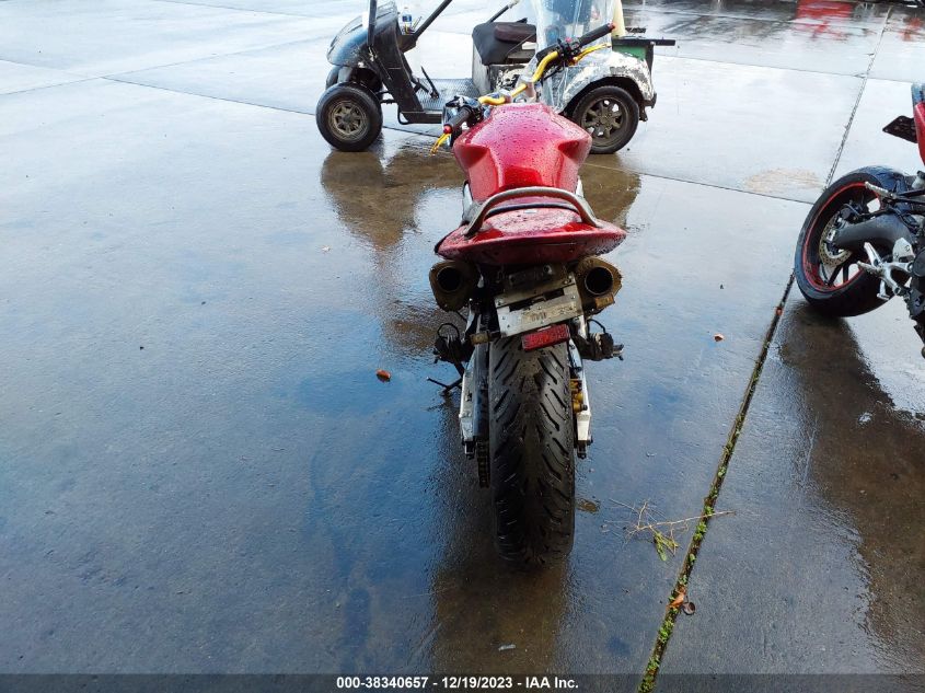 2007 HONDA CB900 F - JH2SC480X7M500544