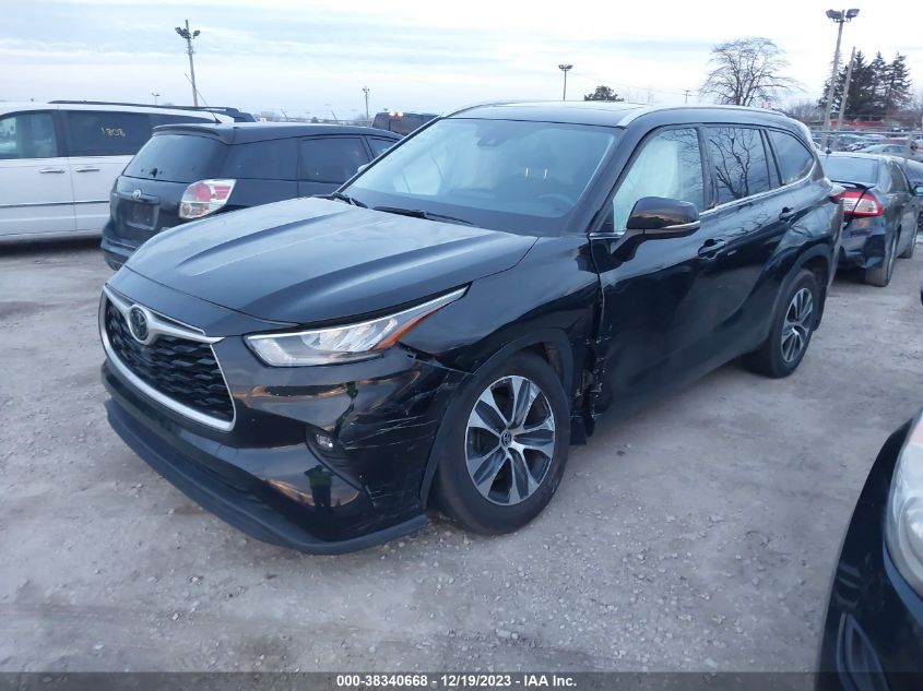 2020 TOYOTA HIGHLANDER XLE - 5TDGZRBH2LS513473