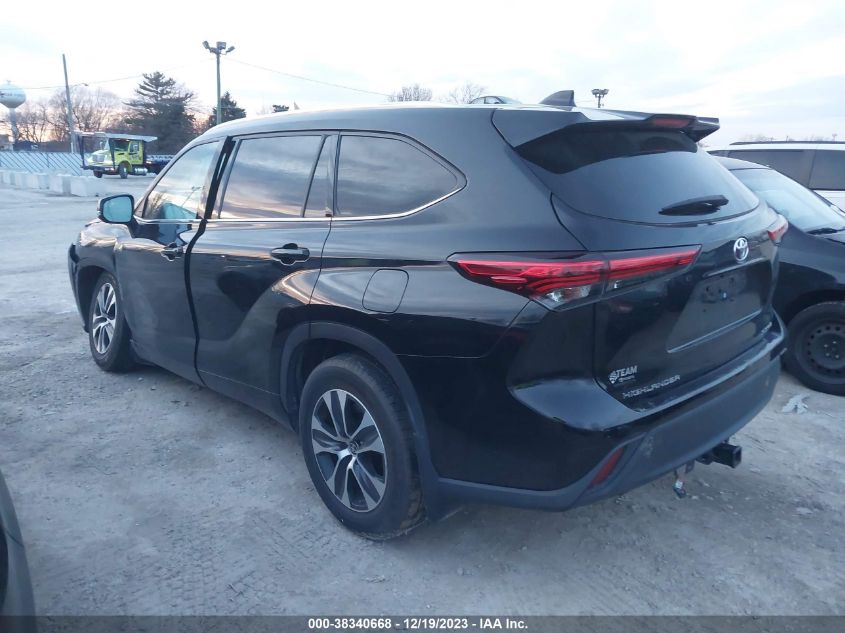 2020 TOYOTA HIGHLANDER XLE - 5TDGZRBH2LS513473