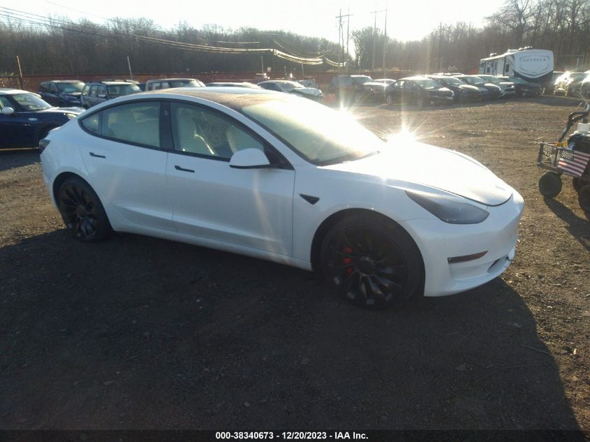 5YJ3E1EC0PF586041 TESLA MODEL 3 PERFORMANCE 2023