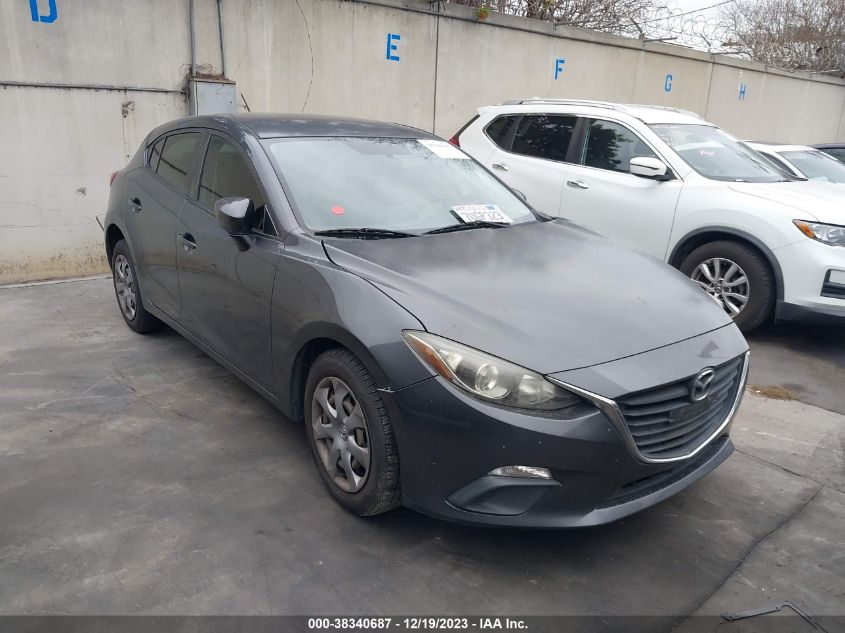 2016 MAZDA MAZDA3 I SPORT - JM1BM1J74G1344191