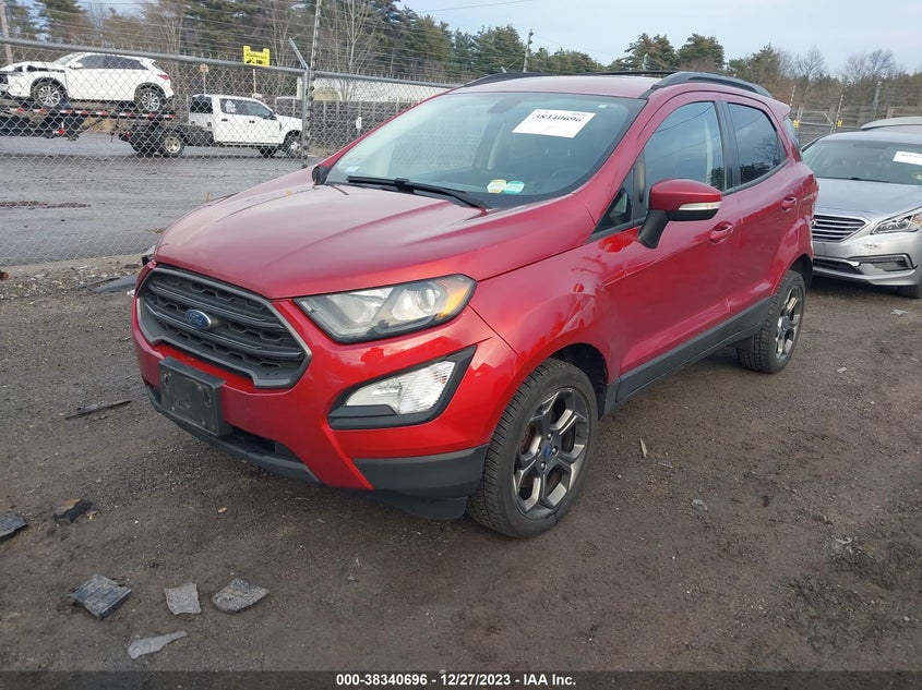 VIN MAJ6P1CLXJC194141 2018 FORD ECOSPORT SES