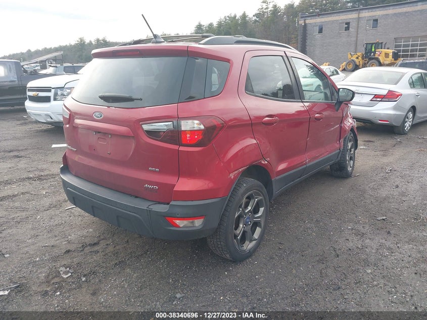 VIN MAJ6P1CLXJC194141 2018 FORD ECOSPORT SES