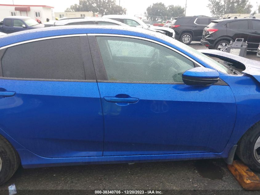 2020 HONDA CIVIC LX - 2HGFC2F67LH558874