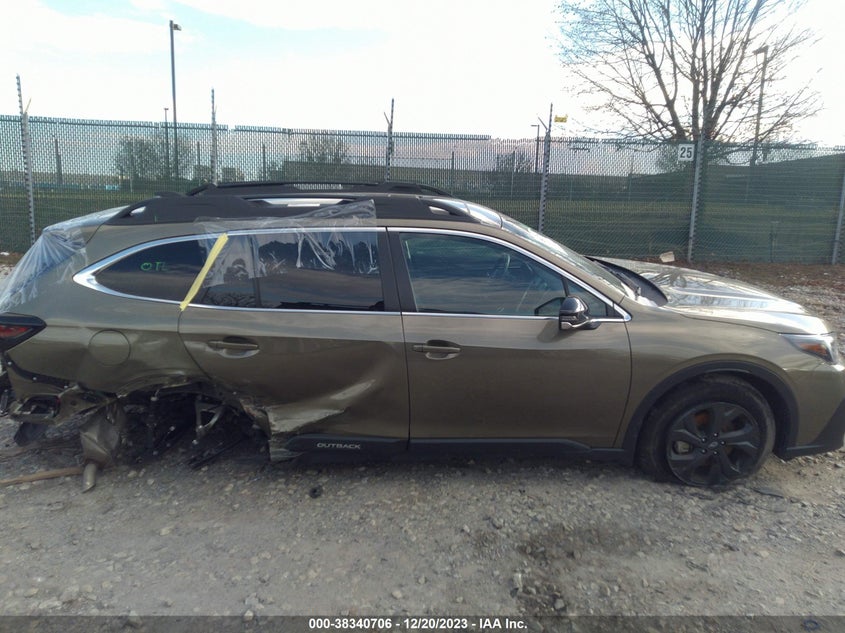 VIN 4S4BTGLD1N3251375 2022 SUBARU OUTBACK ONYX EDITION XT