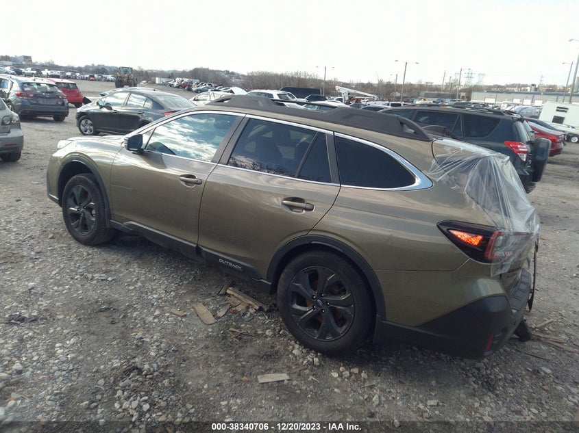 VIN 4S4BTGLD1N3251375 2022 SUBARU OUTBACK ONYX EDITION XT
