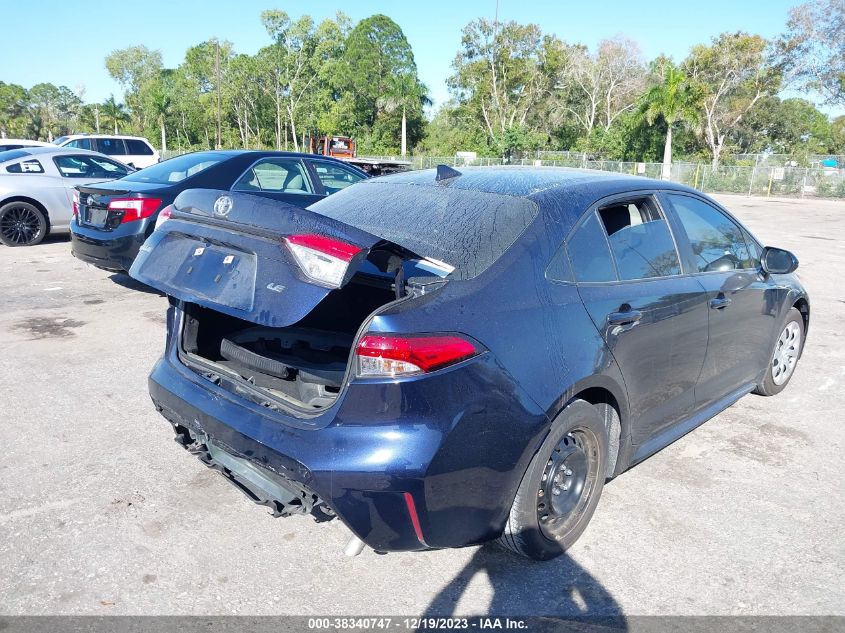 2022 TOYOTA COROLLA LE - 5YFEPMAE2NP322803