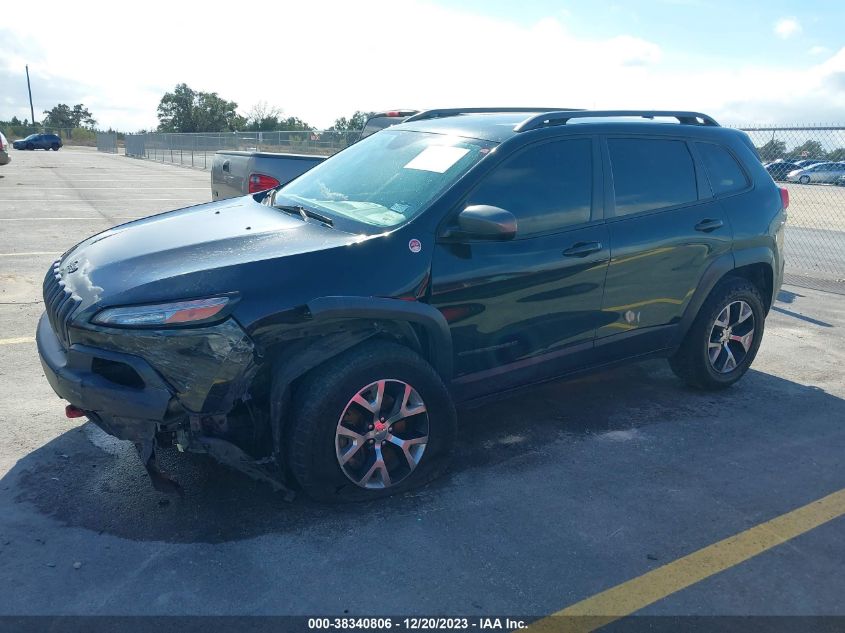 2014 JEEP CHEROKEE TRAILHAWK - 1C4PJMBS7EW124496