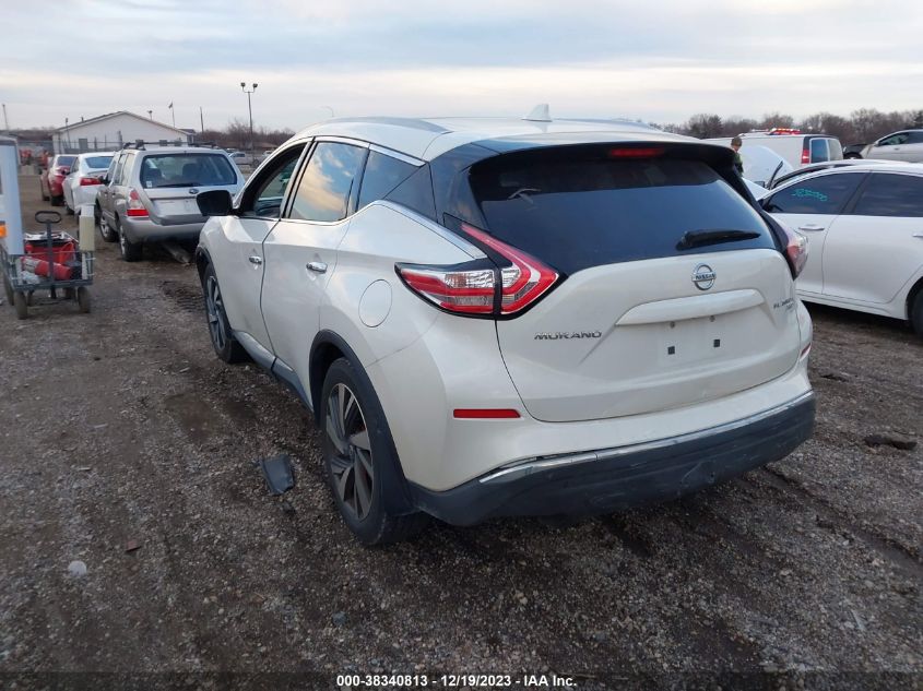 2016 NISSAN MURANO S/SL/SV/PLATINUM - 5N1AZ2MH9GN164555