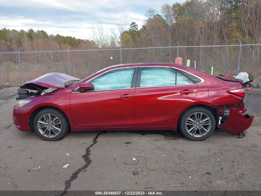2015 TOYOTA CAMRY SE - 4T1BF1FK2FU942313
