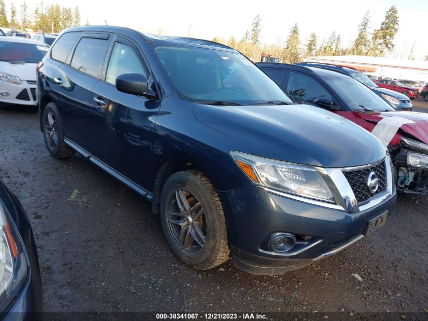 2013 NISSAN PATHFINDER S - 5N1AR2MM4DC675353