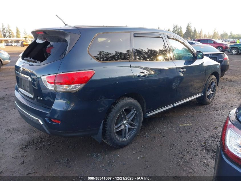 2013 NISSAN PATHFINDER S - 5N1AR2MM4DC675353