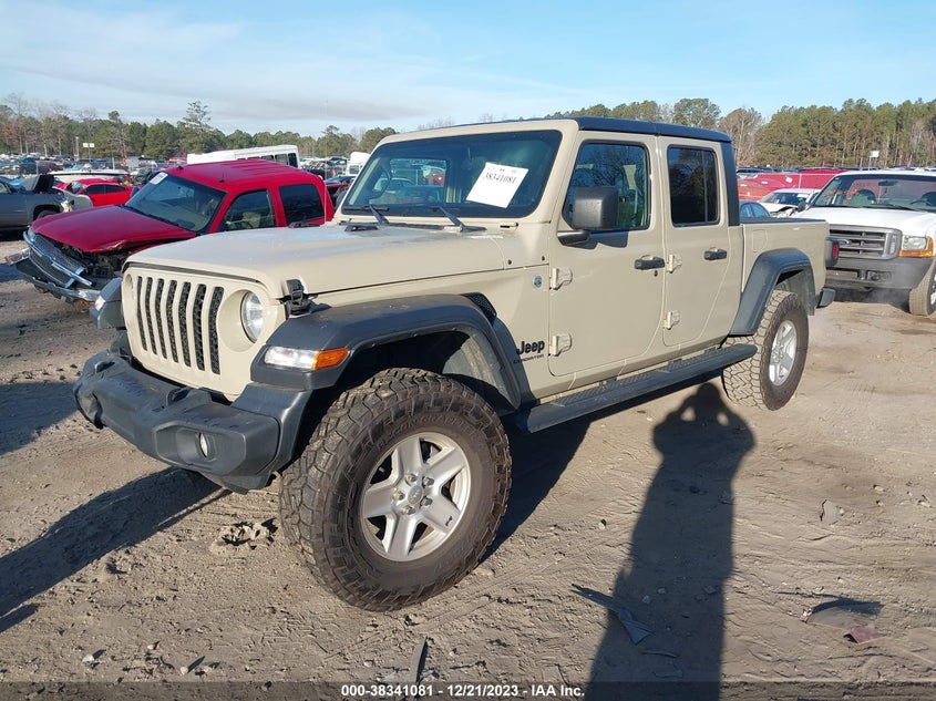 VIN 1C6JJTAG8LL165688 2020 JEEP GLADIATOR SPORT