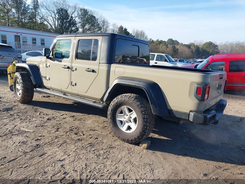 VIN 1C6JJTAG8LL165688 2020 JEEP GLADIATOR SPORT