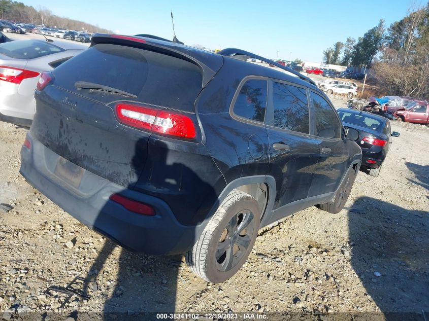 2016 JEEP CHEROKEE SPORT - 1C4PJLAB5GW307510