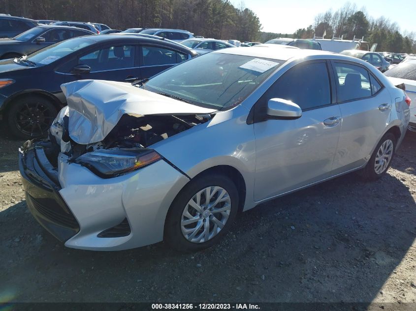 VIN 2T1BURHE4KC153541 2019 TOYOTA COROLLA LE