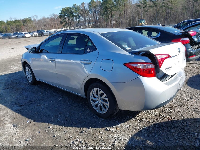 VIN 2T1BURHE4KC153541 2019 TOYOTA COROLLA LE