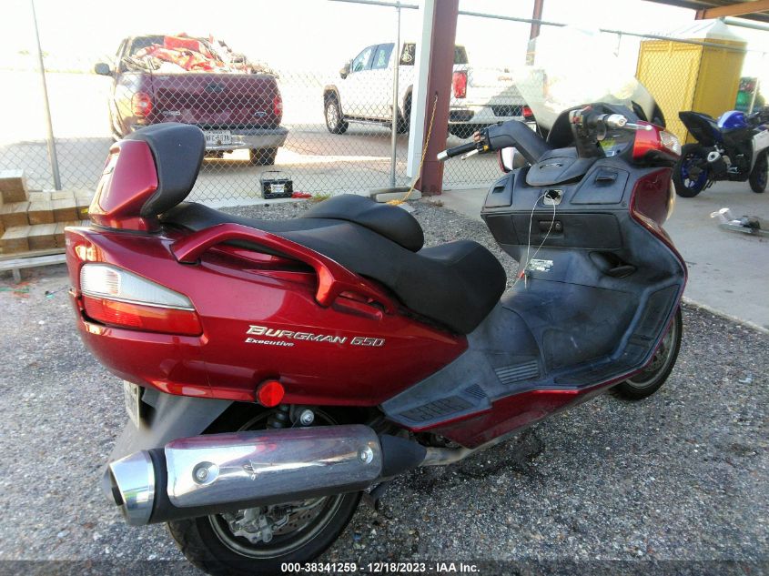 2007 SUZUKI AN650 A JS1CP51B172100381