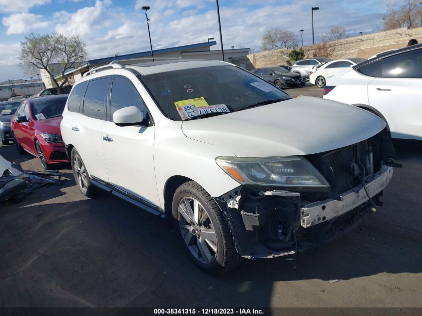 2015 NISSAN PATHFINDER PLATINUM - 5N1AR2MN4FC606612