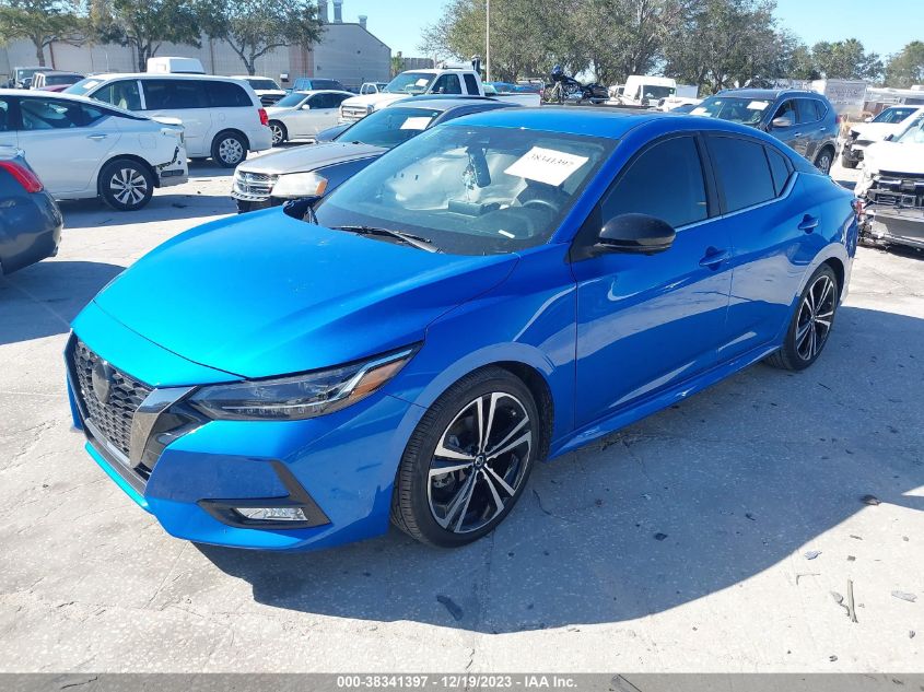 2021 NISSAN SENTRA SR - 3N1AB8DV0MY209594