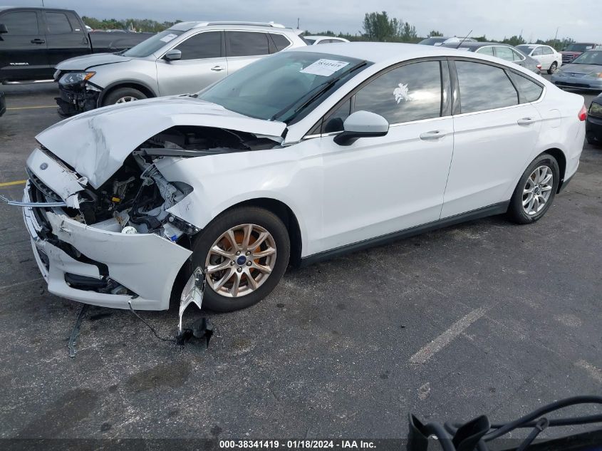 2016 FORD FUSION S - 3FA6P0G77GR337922