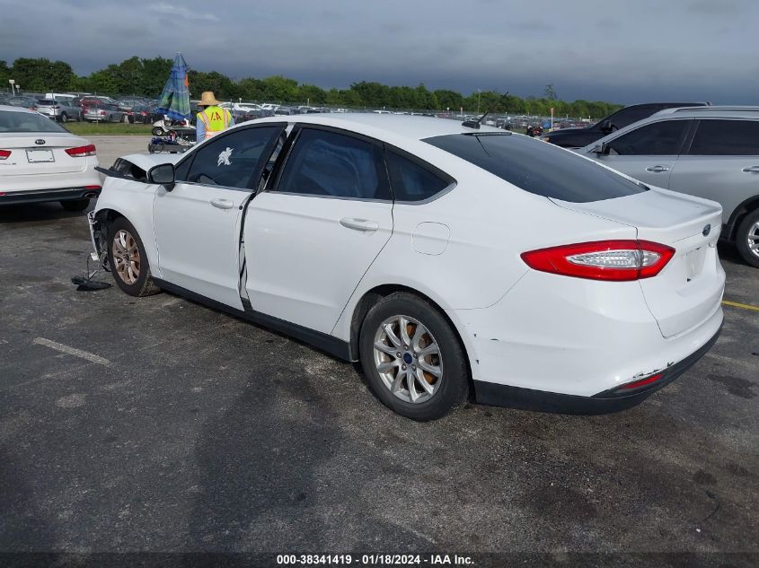 2016 FORD FUSION S - 3FA6P0G77GR337922