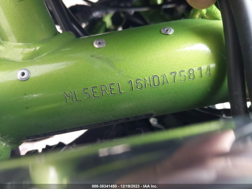 2022 KAWASAKI ER650 L ML5EREL16NDA75814